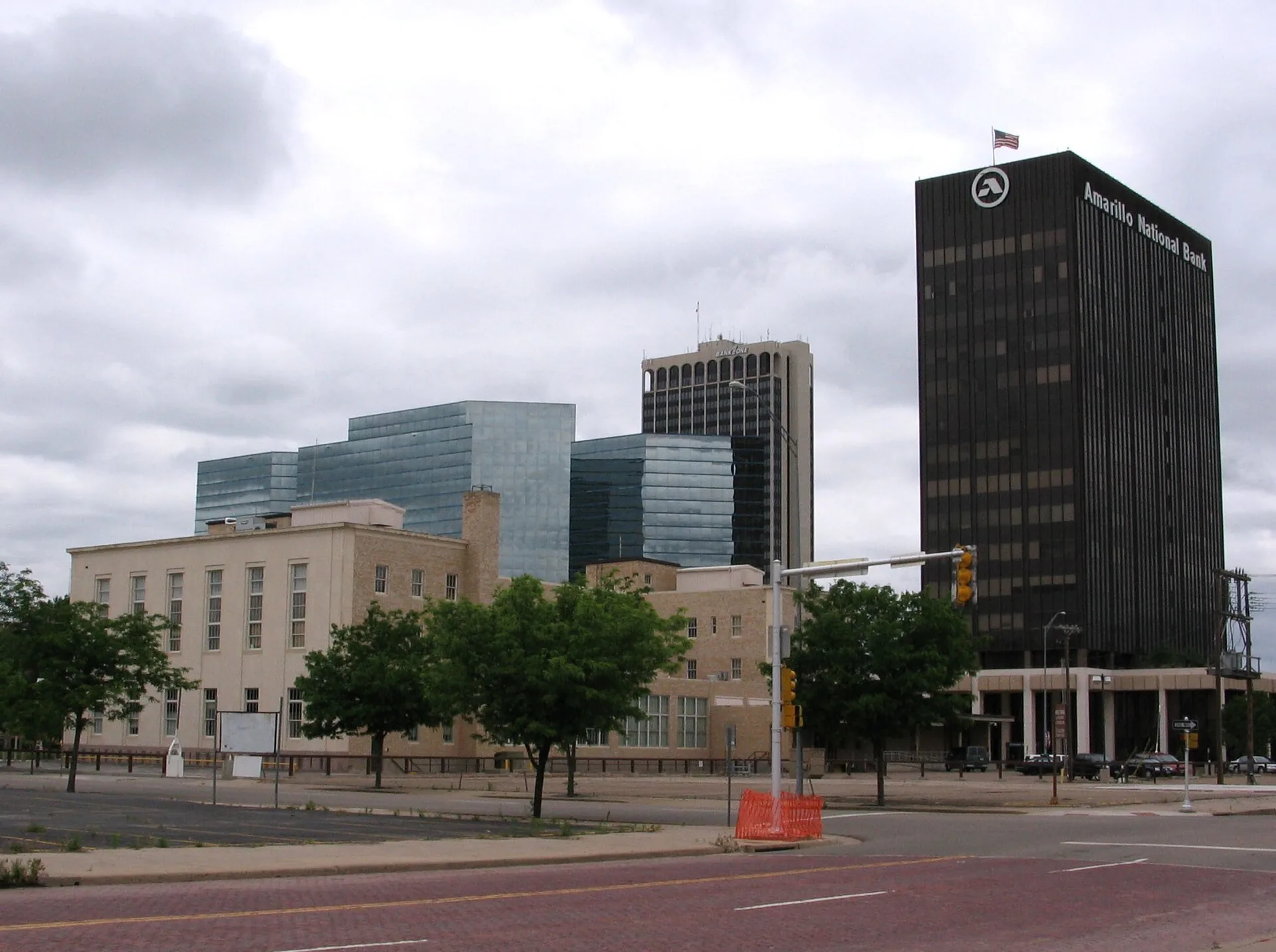 Downtown Amarillo towers in Amarillo, Texas