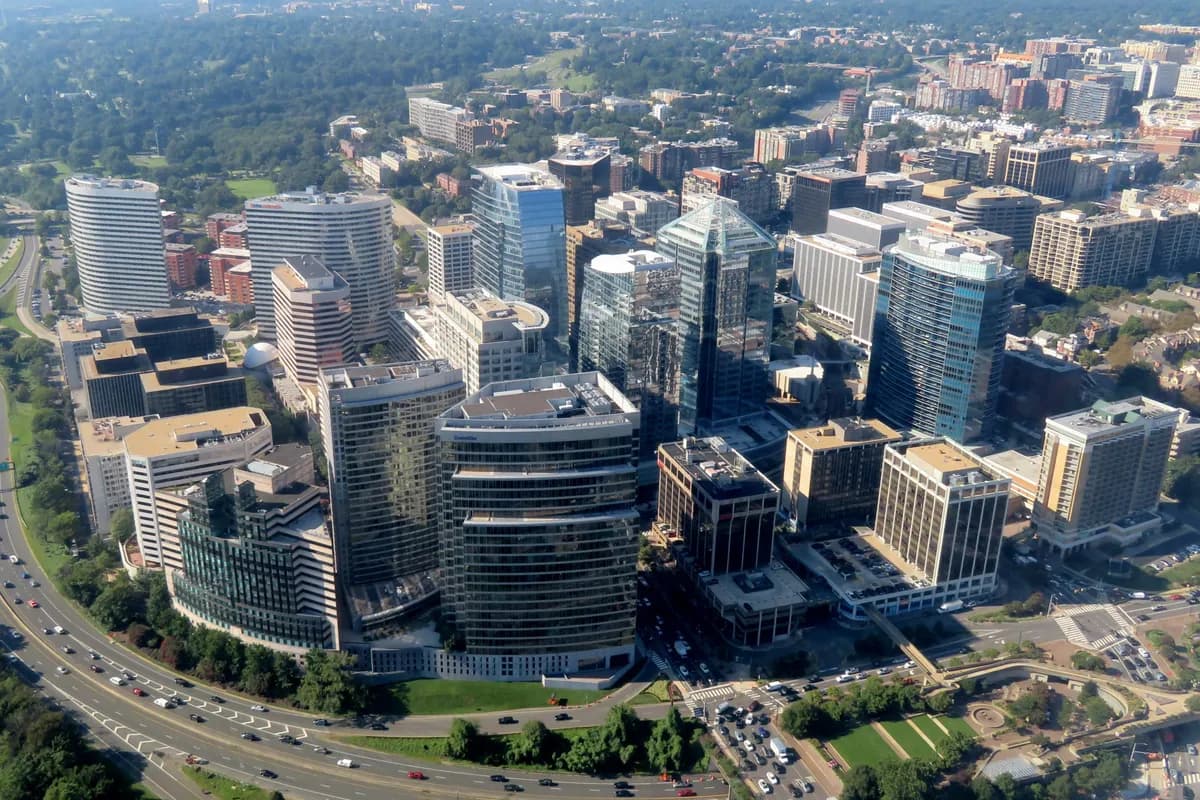 Cityscape of Arlington, Virginia