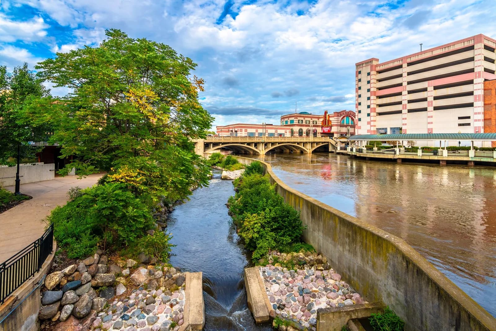 View of Aurora, Illinois