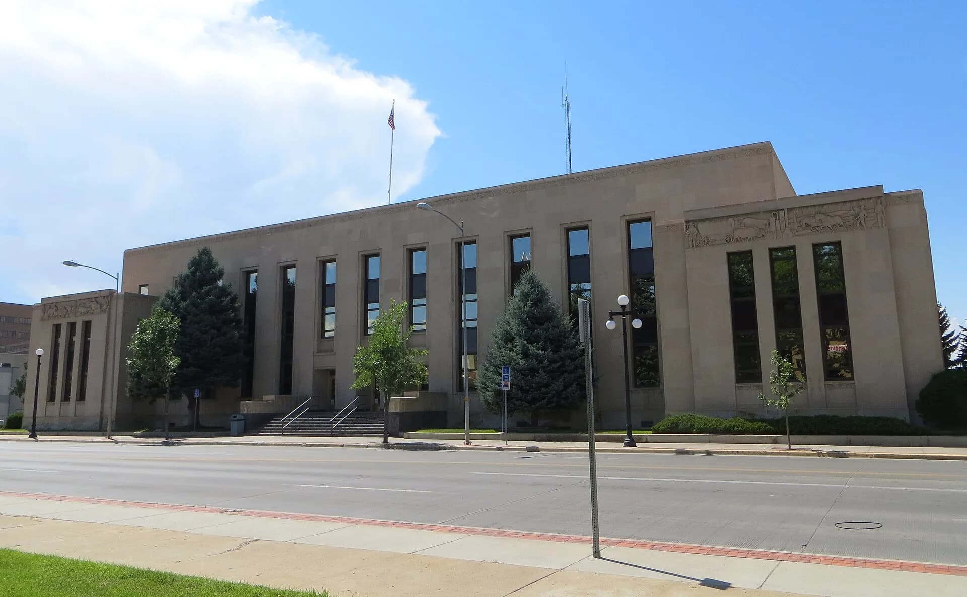 Natrona County Courthouse in Casper, Wyoming