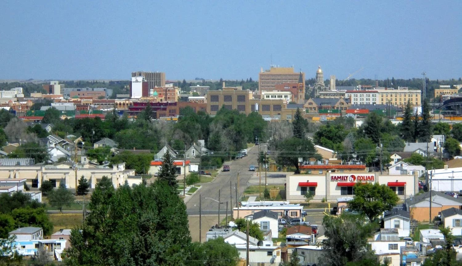 View of Cheyenne, Wyoming