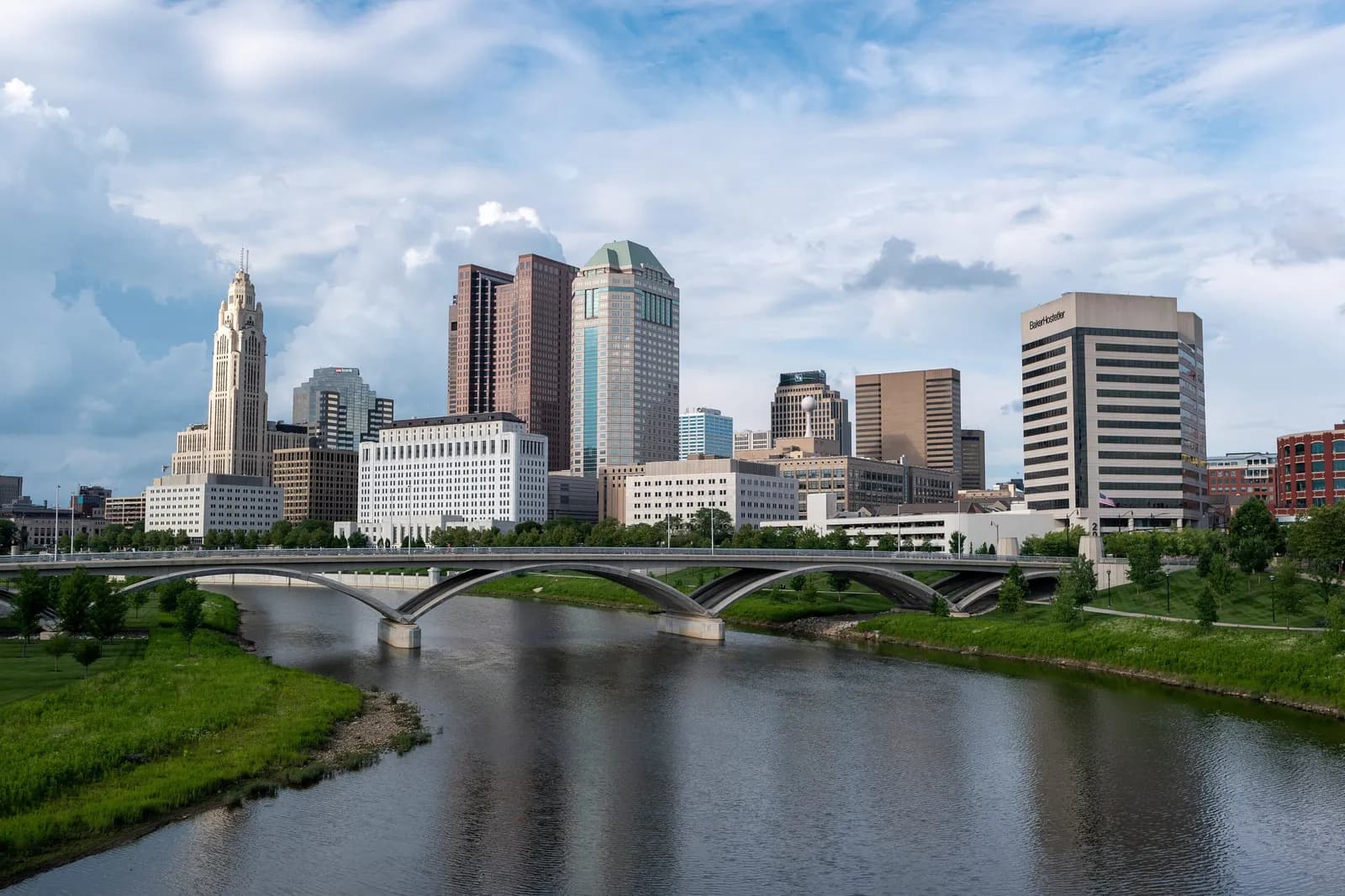 View of Columbus, Ohio