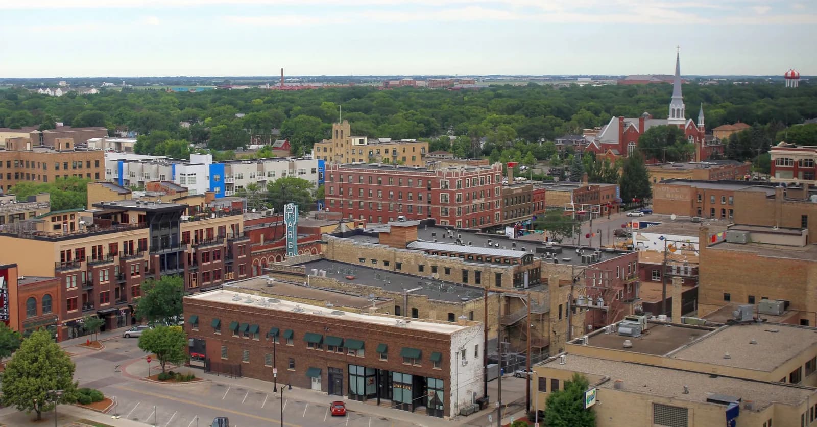 View of Fargo, North Dakota