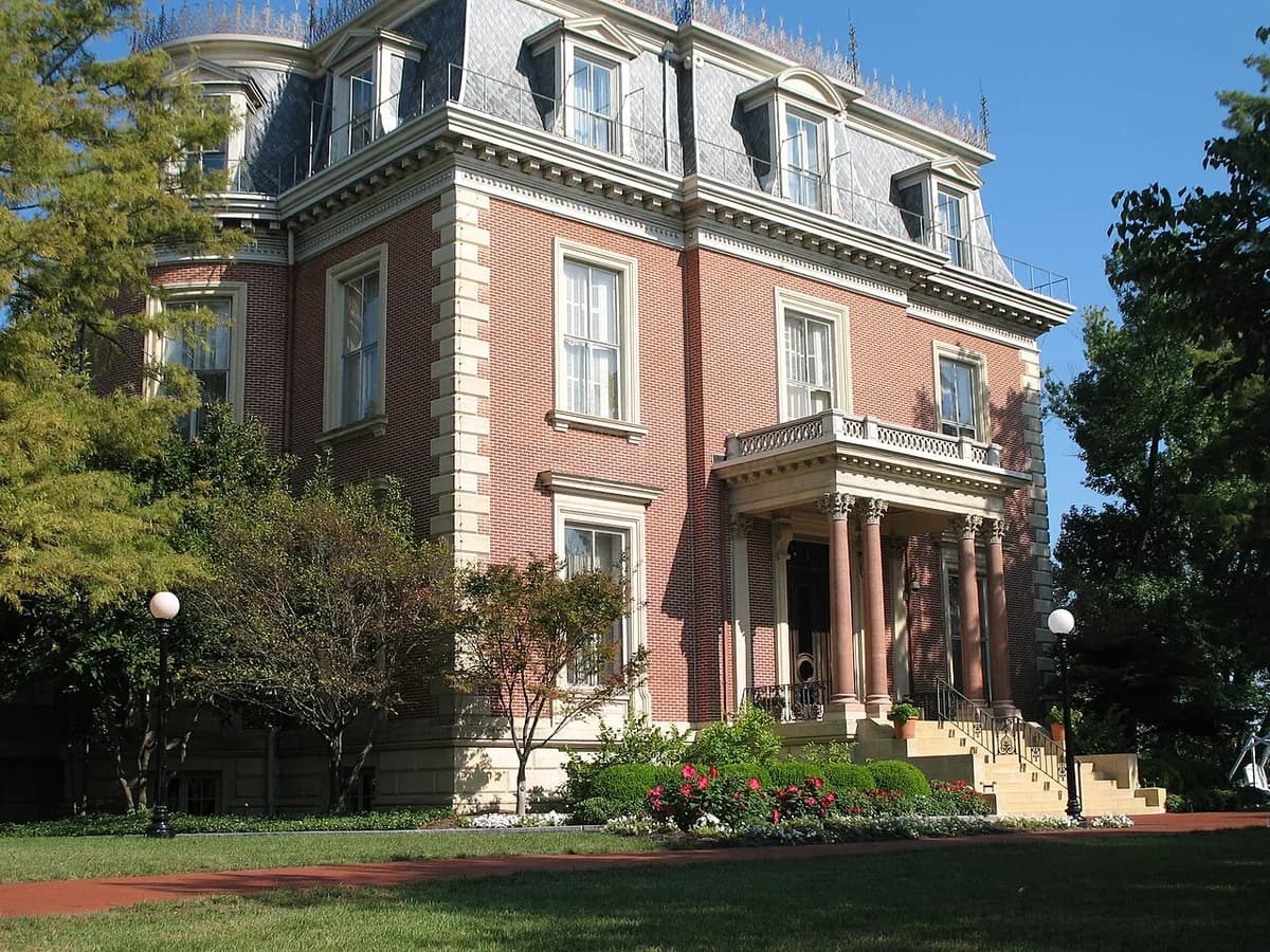 Missouri Governor's Mansion in Jefferson City, Missouri