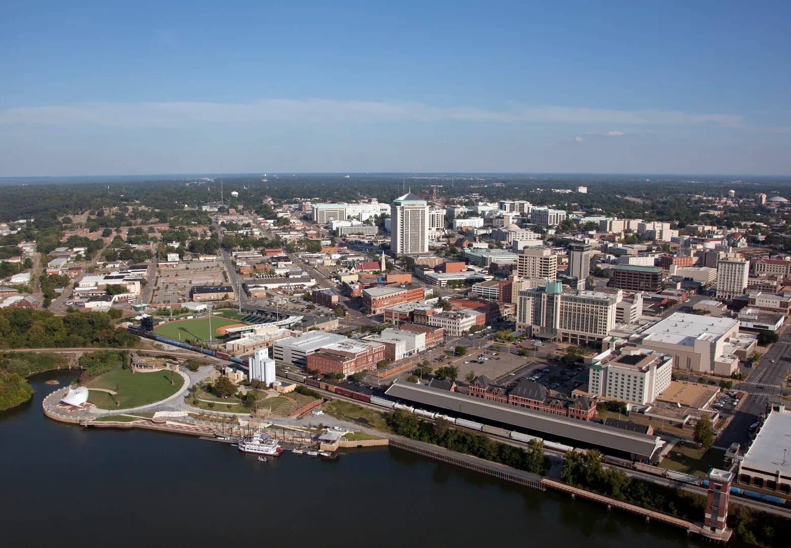 View of Montgomery, Alabama