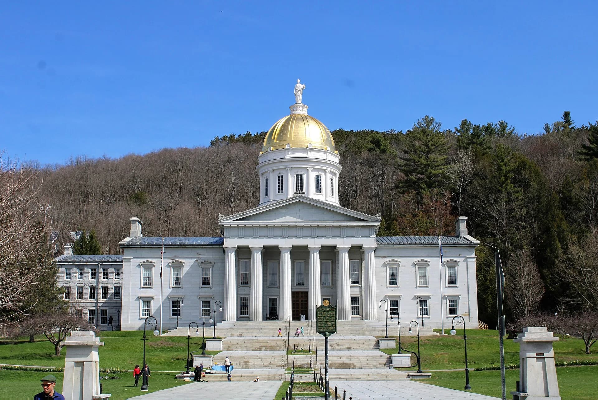 Vermont State House in Montpelier, Vermont