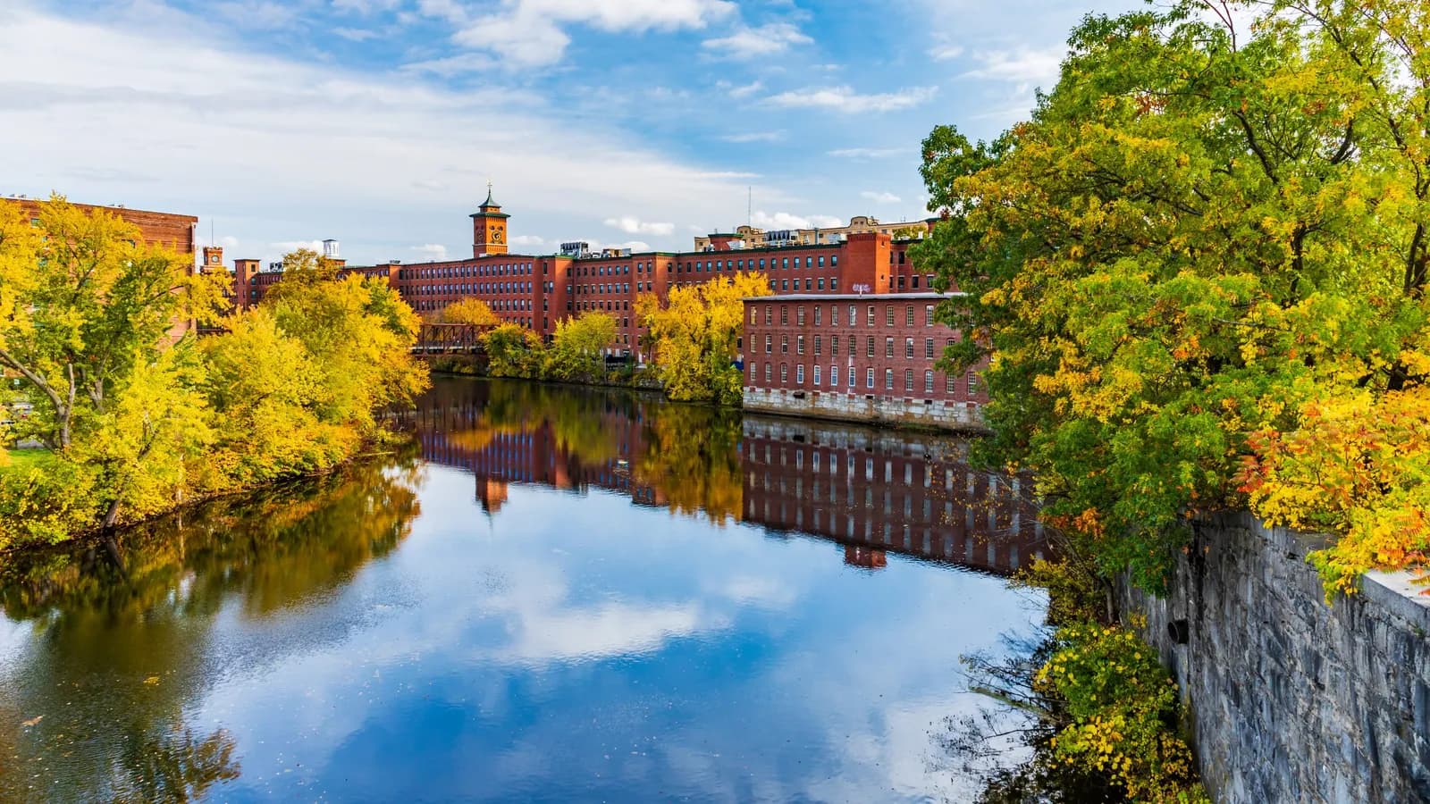 View of Nashua, New Hampshire