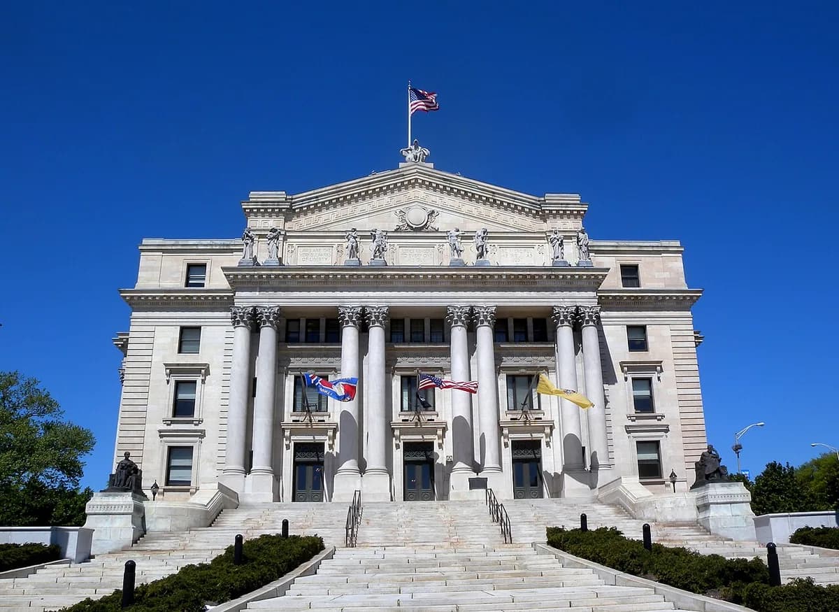 Essex County Courthouse landmark in Newark, New Jersey