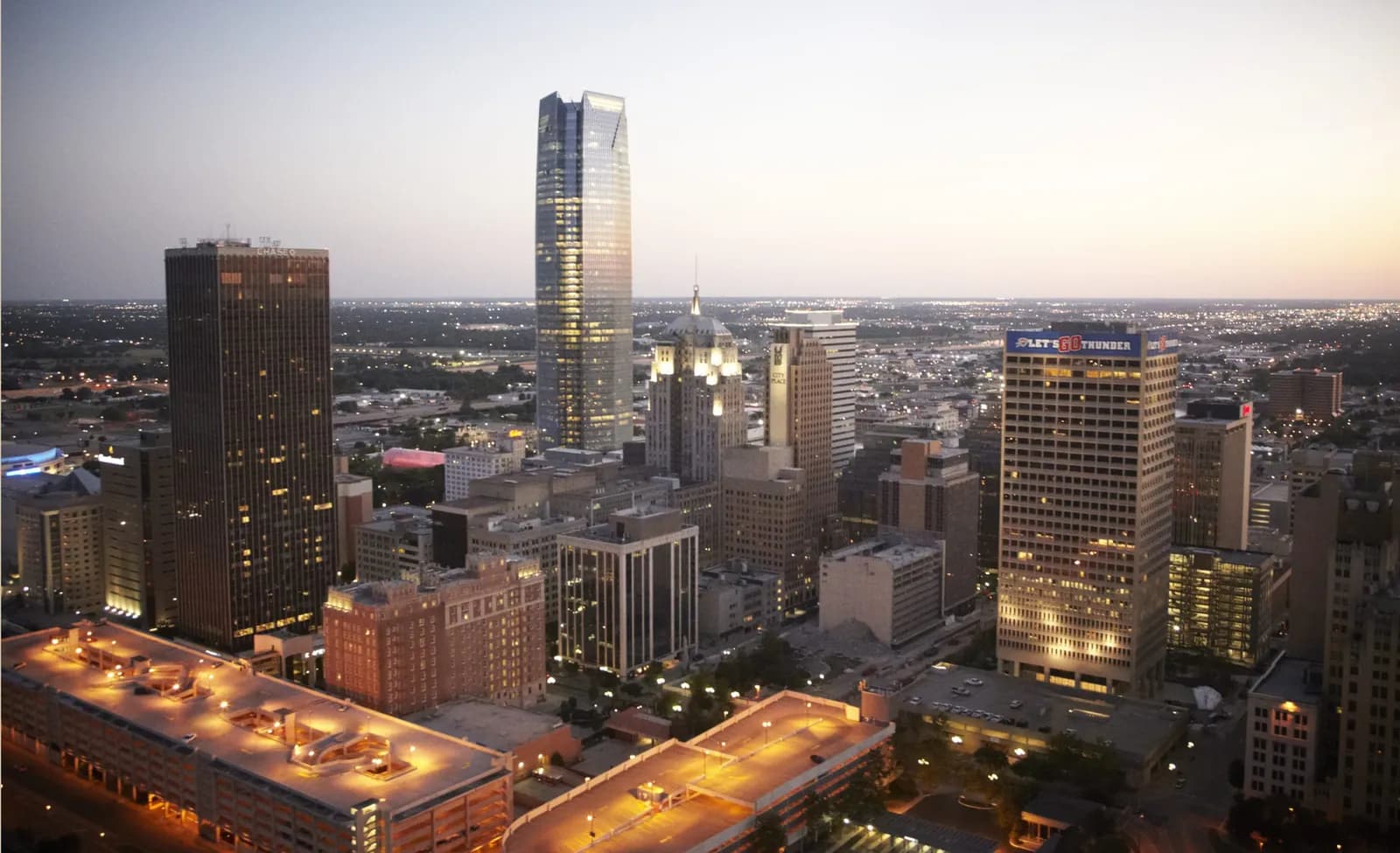 View of Oklahoma City, Oklahoma