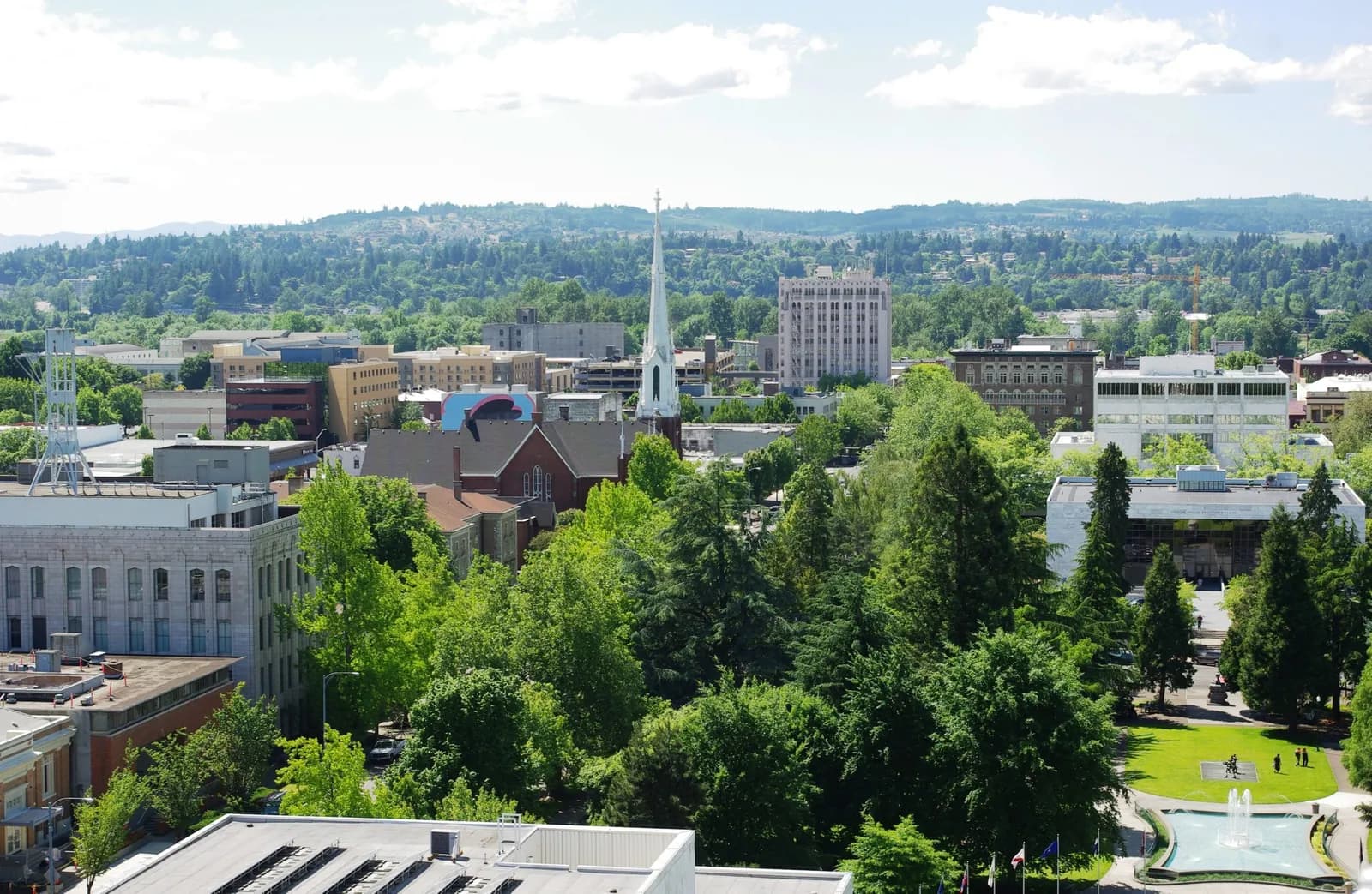 View of Salem, Oregon