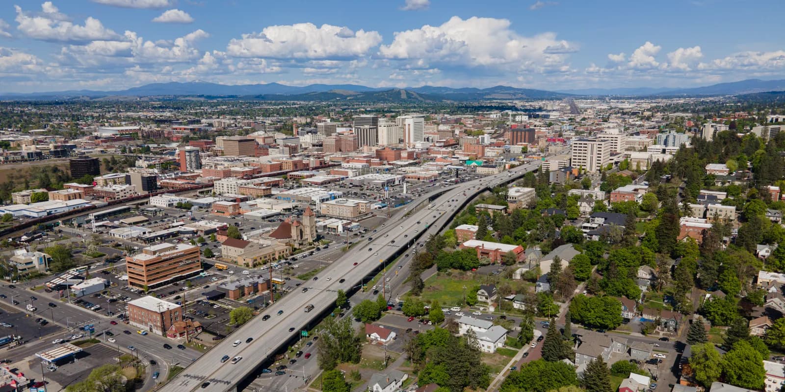 View of Spokane, Washington