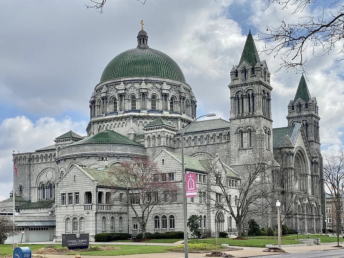 Cathedral Basilica of St. Louis landmark in St. Louis, Missouri