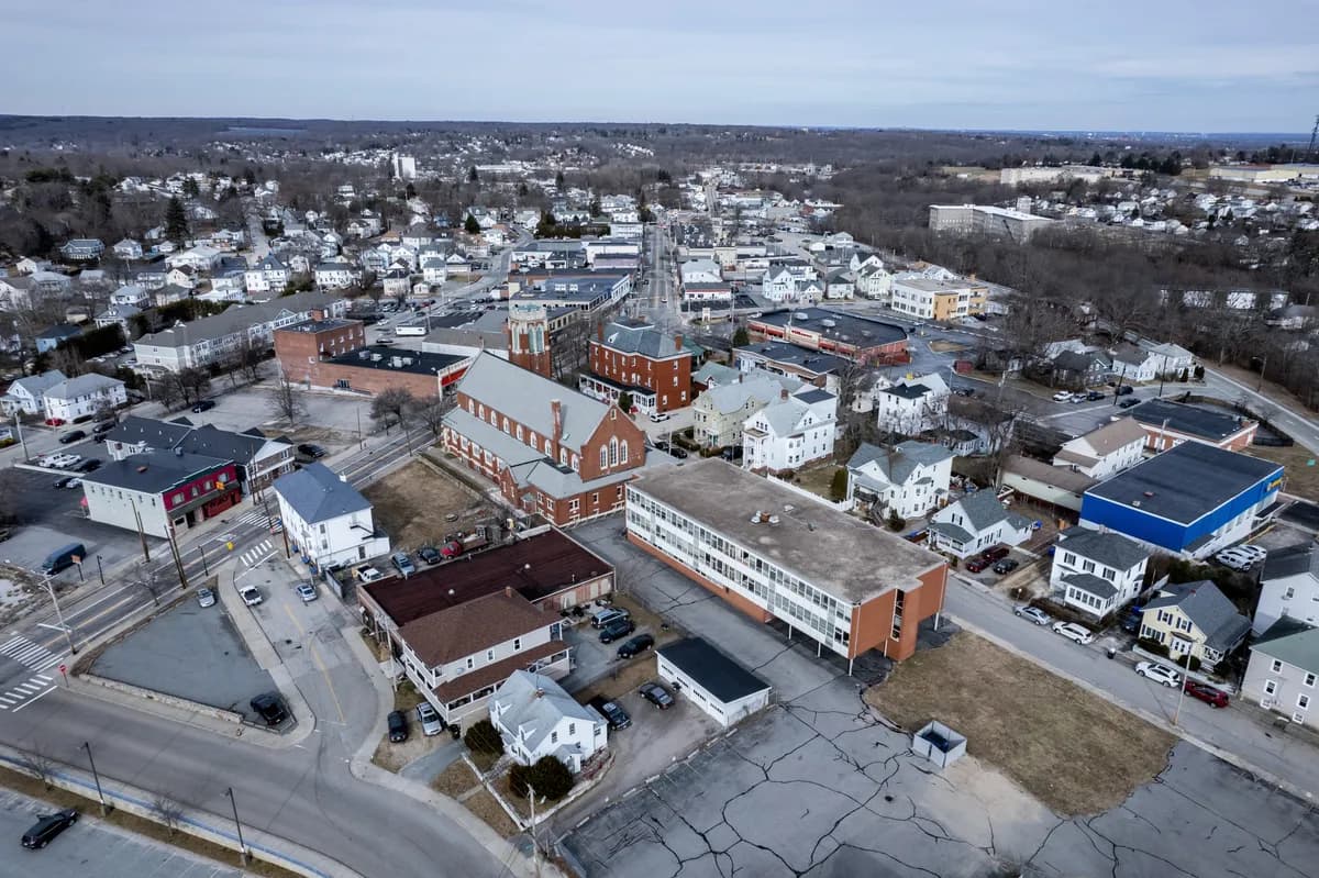 Cityscape of Warwick, Rhode Island