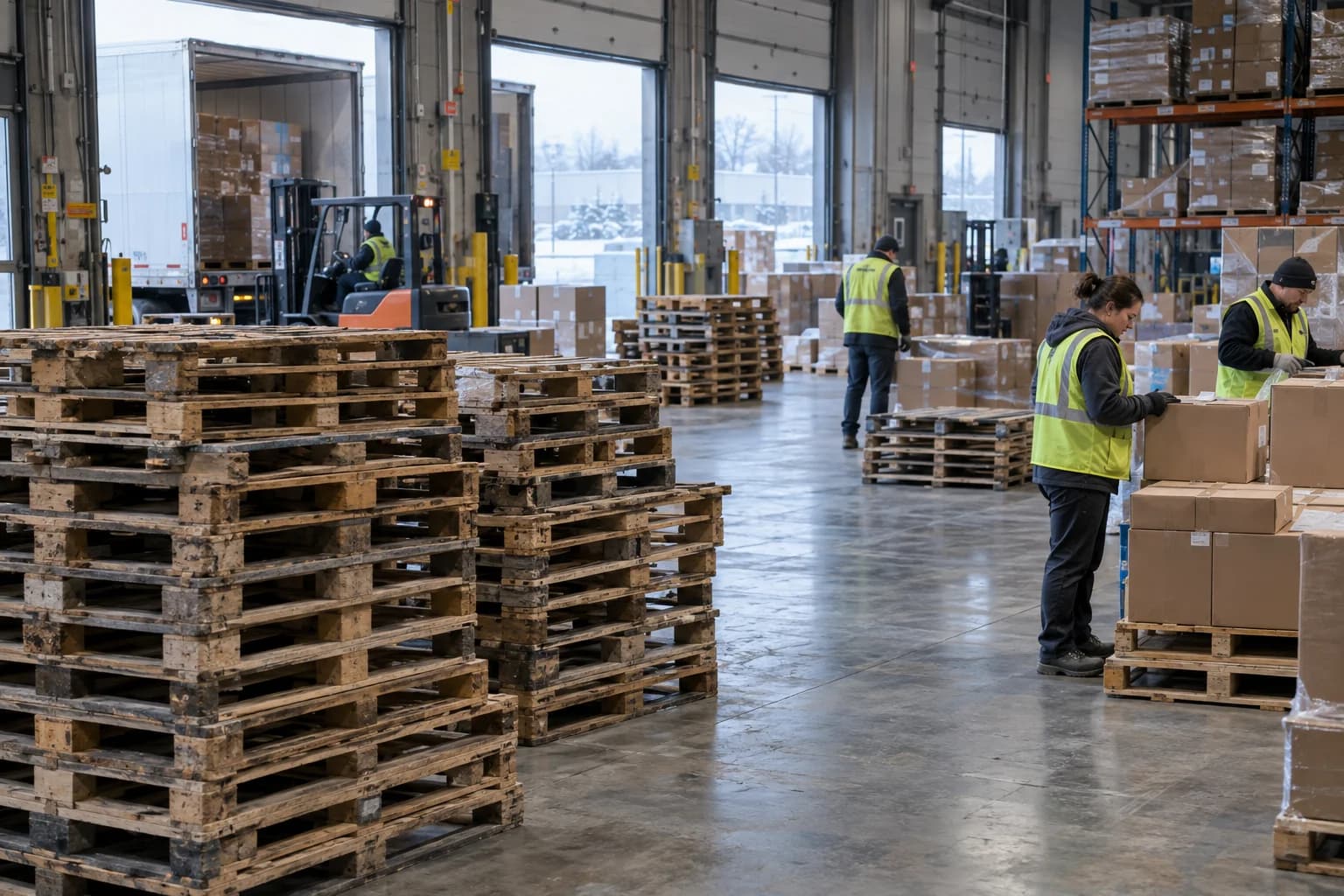 How Can Indianapolis Distribution Centers Manage Pallet Returns After Peak Retail Season?